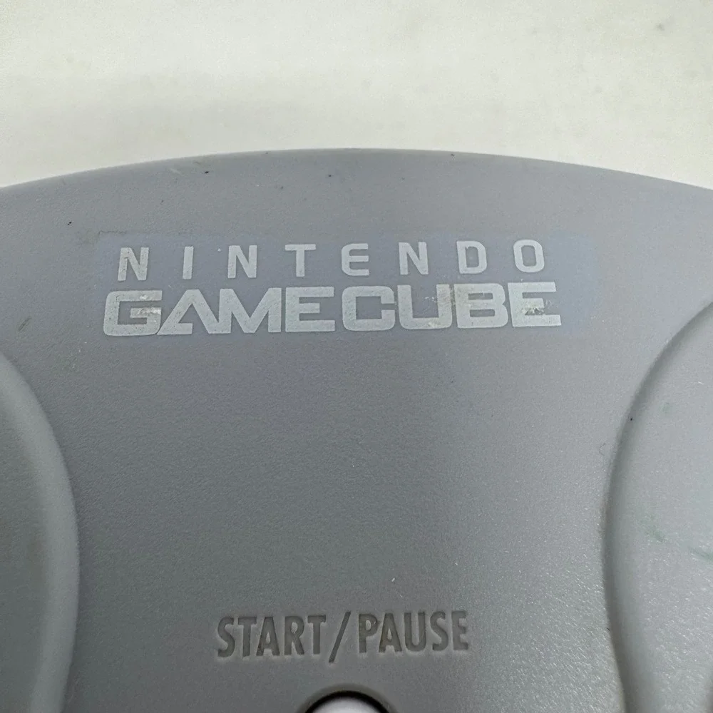 Nintendo GameCube WaveBird Wireless Controller Gray DOL-004‎ No Receiver Tested